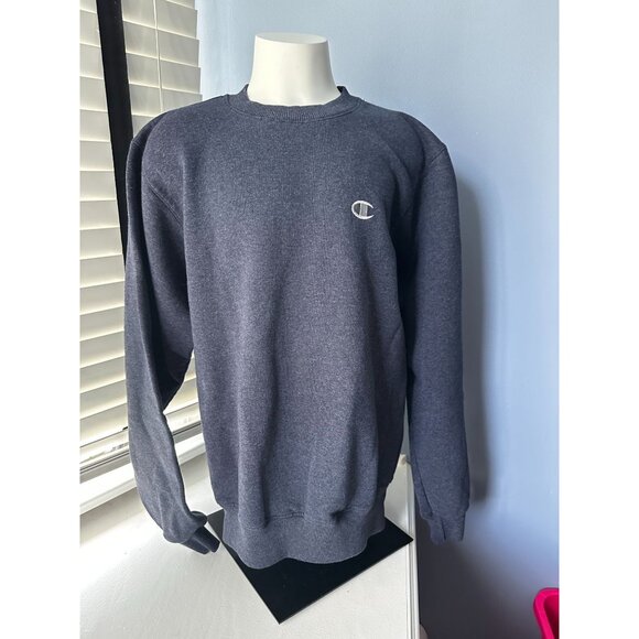Champion eco blue crew neck sweatshirt  Men's SMALL - Picture 5 of 5